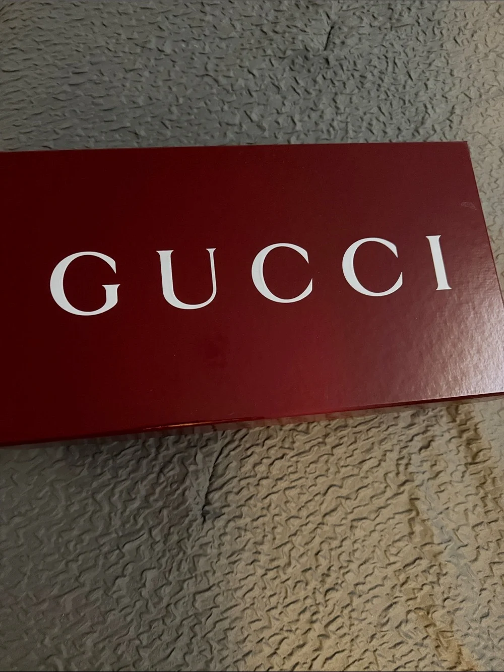 Gucci Red Box with White Logo